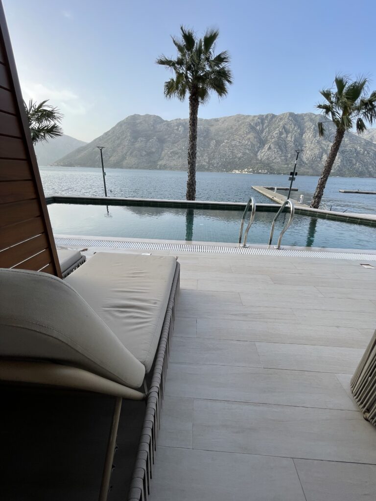 Plunge Pool at the Hyatt Regency Montenegro
